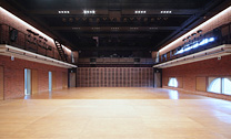 View from the stage to the auditorium area